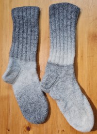 Sockenwolle Socken Hausschuhe Sohlen