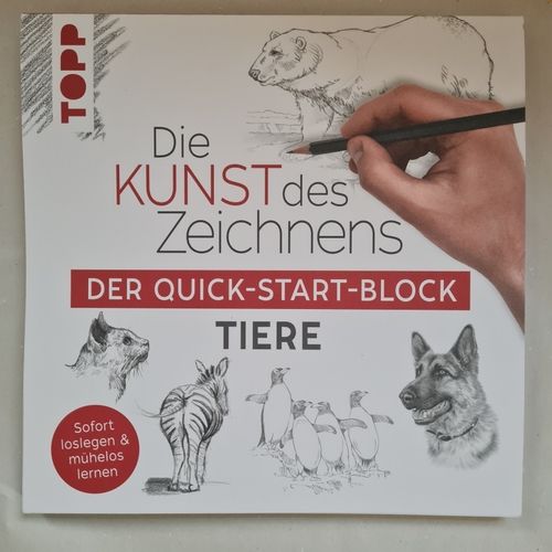 Die Kunst des Zeichnens Der Quick-Start-Block Tiere